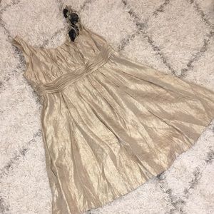 Gold Dress